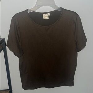 Chocolate Brown Baby Tee